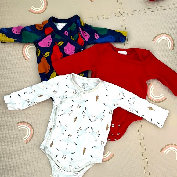 Hanna Andersson Other - Hanna Anderson and Nest Design Onesie Bodysuits 0-3M